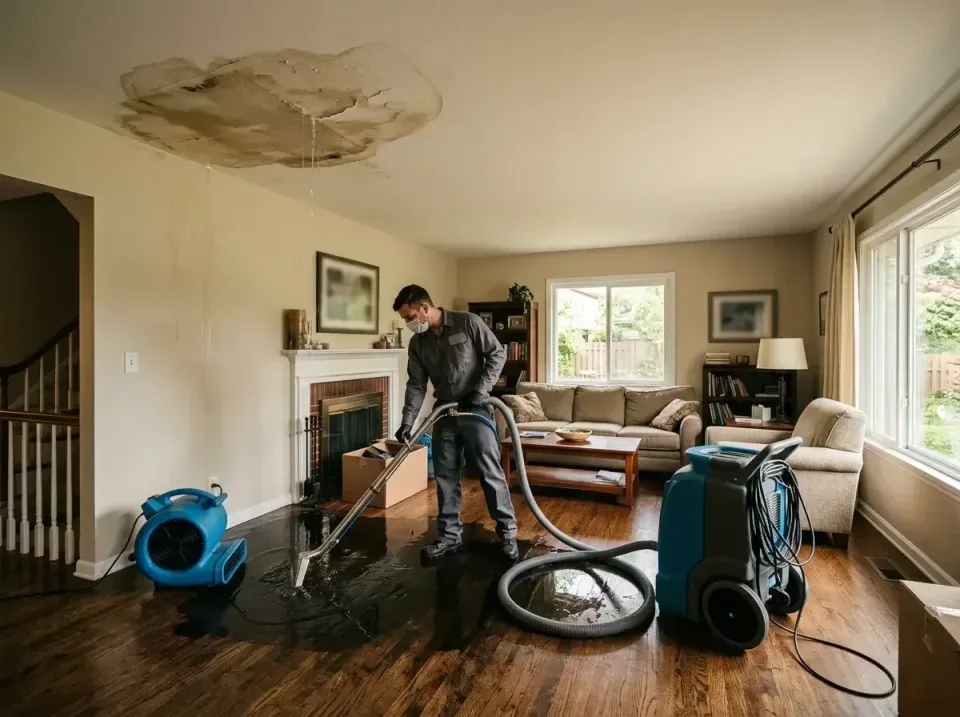 attic-pipe-burst-ceiling-drip-008 — frequently asked questions, Water Damage Restoration & Carpet Care in Krum, TX